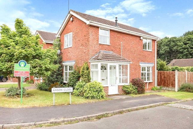 Detached house for sale in Anson Close, Perton Wolverhampton, Staffordshire