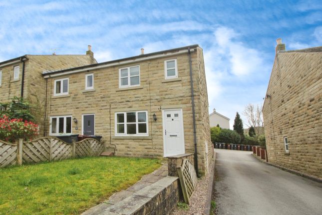 Thumbnail End terrace house to rent in Whitfield Wells, Glossop, Derbyshire