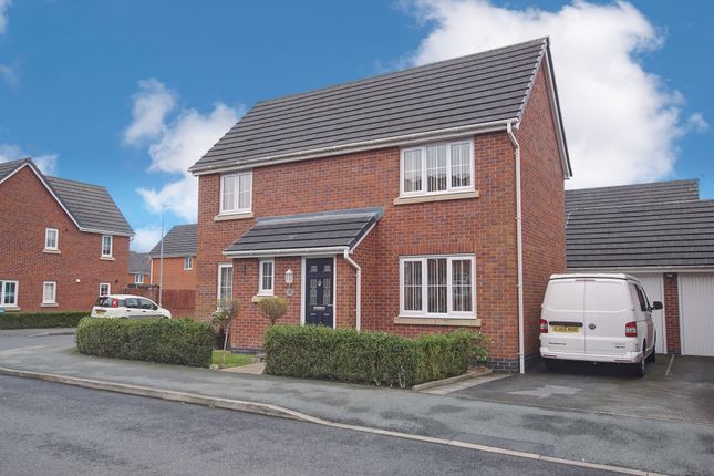 Thumbnail Detached house for sale in Jamestown Avenue, Great Sankey, Warrington