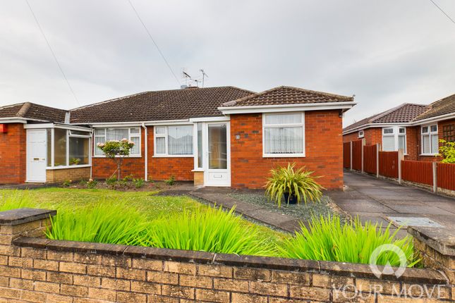 Thumbnail Bungalow for sale in Anderson Close, Crewe, Cheshire