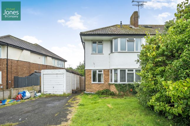 Semi-detached house to rent in Ardingly Drive, Goring-By-Sea, Worthing, West Sussex