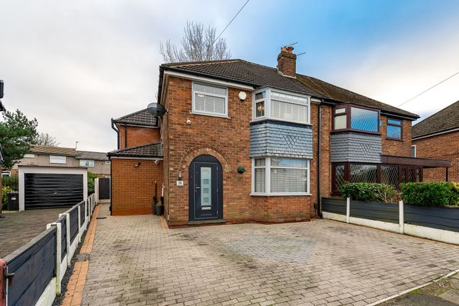 Thumbnail Semi-detached house for sale in Kenmore Road, Whitefield, Manchester