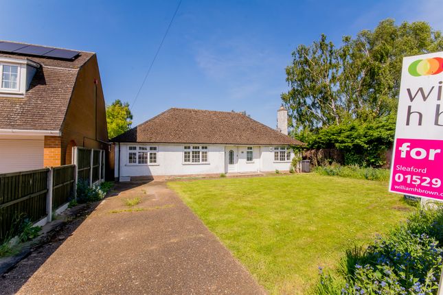 Detached bungalow for sale in Lincoln Road, Ruskington, Sleaford