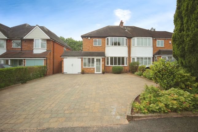 Thumbnail Semi-detached house for sale in Cambridge Avenue, Solihull