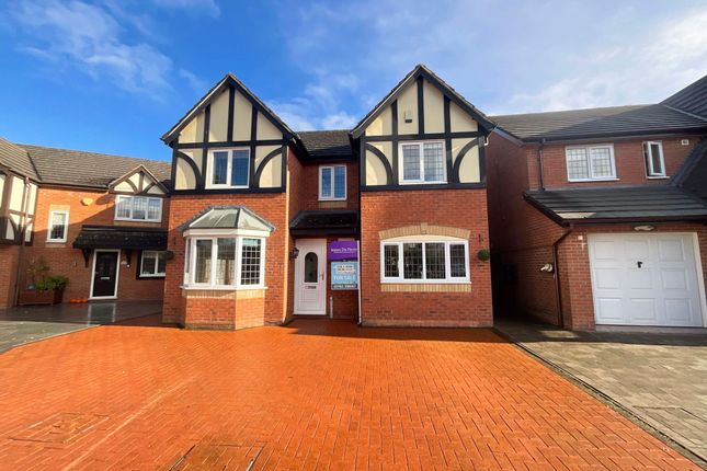 Thumbnail Detached house for sale in Ryeland Close, Stoke-On-Trent