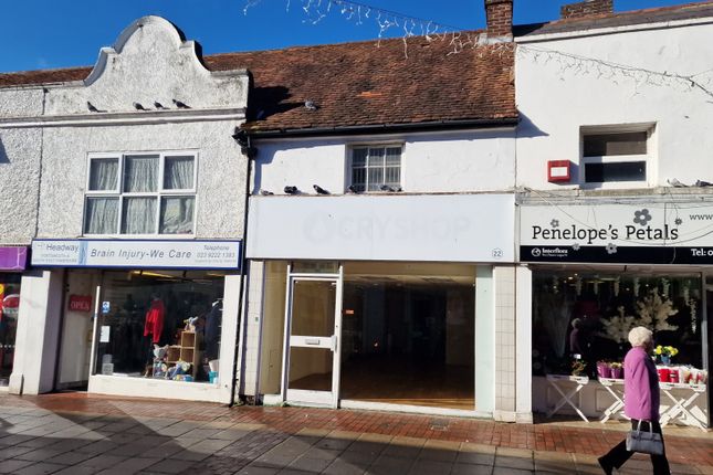Thumbnail Retail premises to let in 22 High Street, Cosham, Portsmouth