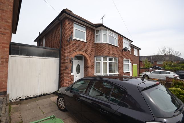 Thumbnail Semi-detached house to rent in Edenhurst Avn, Braunstone, Leicester