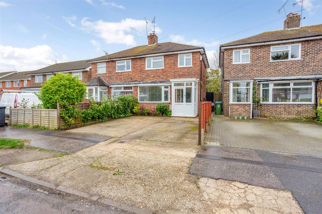 Thumbnail Semi-detached house for sale in Downview Road, Yapton, Arundel