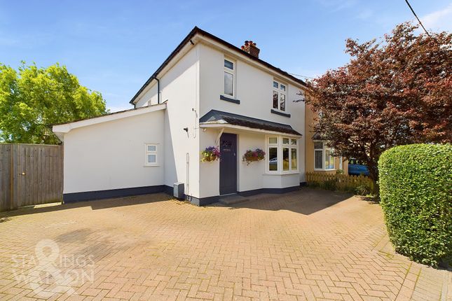Semi-detached house for sale in Stanley Road, Roydon, Diss