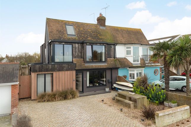 Semi-detached house for sale in Marine Crescent, Tankerton, Whitstable