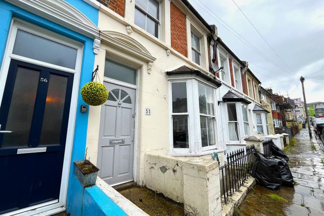 Thumbnail Terraced house to rent in St. Marys Road, Hastings