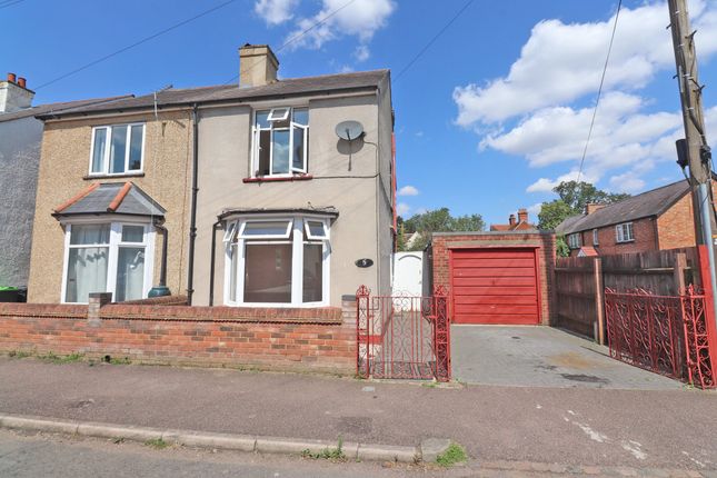 Thumbnail End terrace house to rent in Cater Street, Kempston, Bedford