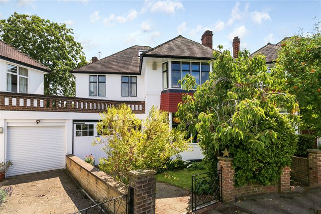 Thumbnail Link-detached house for sale in Vicarage Drive, East Sheen