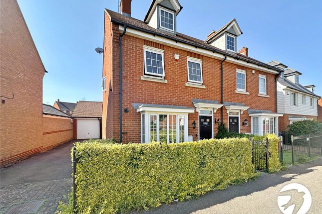 Thumbnail Semi-detached house for sale in Crossways, Sittingbourne, Kent