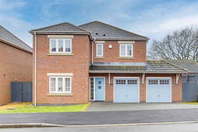 Thumbnail Detached house for sale in Smalley Manor Drive, Smalley, Ilkeston, Derbyshire