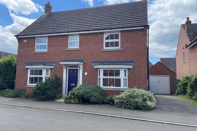 Thumbnail Detached house for sale in Bancroft Close, Wootton, Northampton
