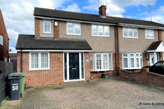 Semi-detached house for sale in Herongate Road, Cheshunt, Waltham Cross