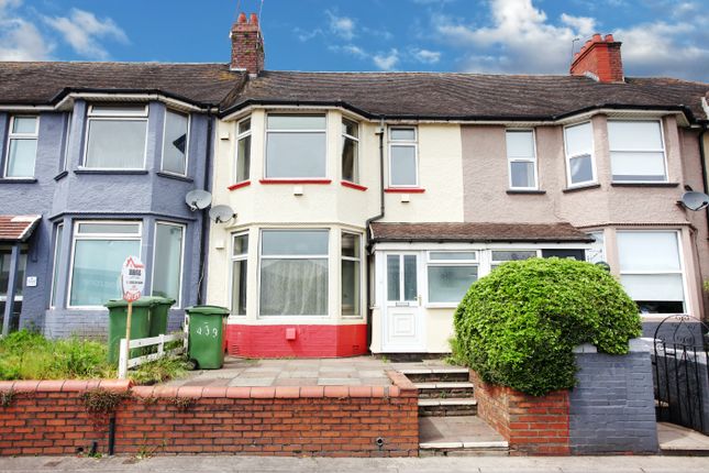 Thumbnail Terraced house to rent in Newport Road, Penylan, Cardiff