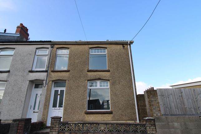 Thumbnail End terrace house to rent in Cross Street, Gilfach