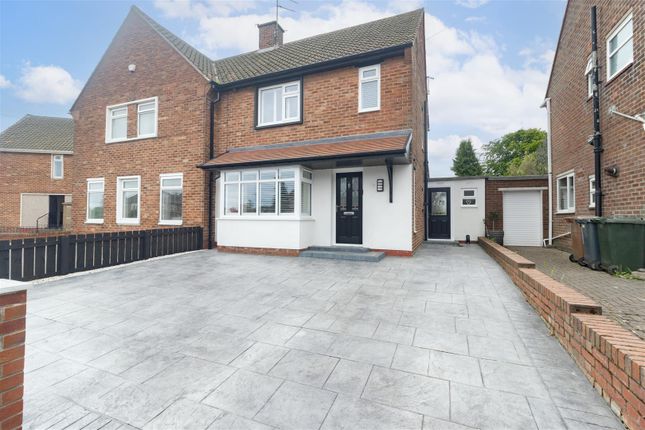 Thumbnail Semi-detached house for sale in Hartington Road, North Shields