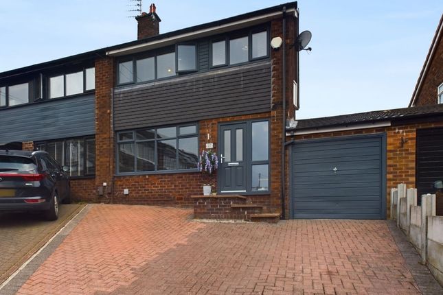 Thumbnail Semi-detached house for sale in Woolston Drive, Tyldesley