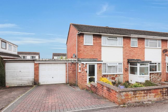 Thumbnail End terrace house for sale in Poplar Close, Exmouth