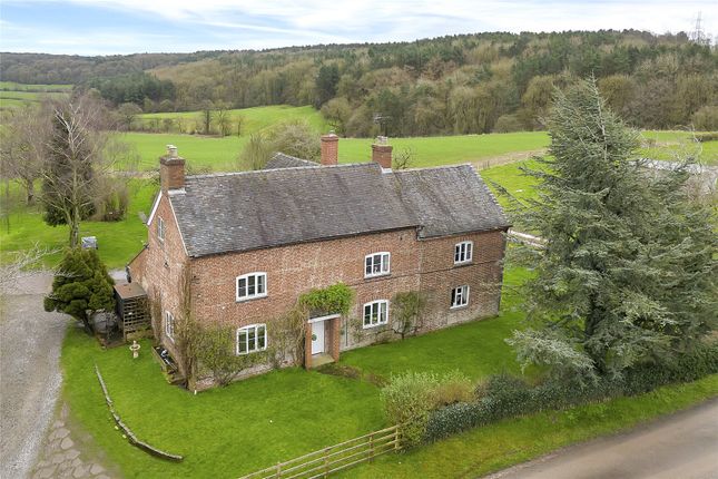 Thumbnail Detached house for sale in Marl Hollow Farmhouse, Marchington Woodlands, Staffordshire