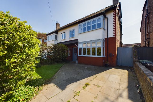 Thumbnail Semi-detached house for sale in Cambridge Road, Crosby, Liverpool
