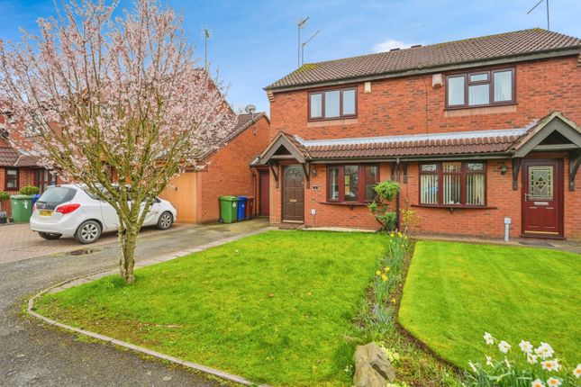 Semi-detached house for sale in Farm Close, Hednesford, Cannock, Staffordshire