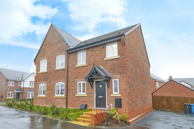 Thumbnail Semi-detached house for sale in Oregano Close, Mickleover, Derby