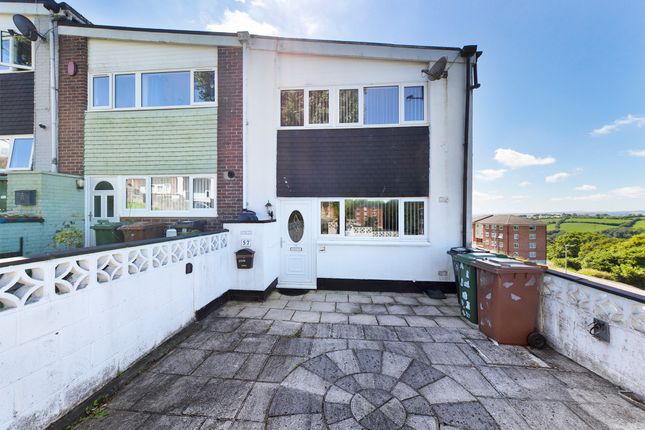 Thumbnail End terrace house for sale in Lundy Close, Southway, Plymouth