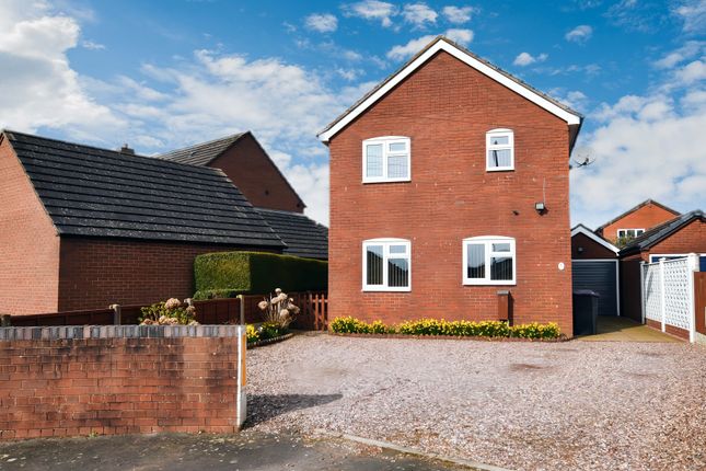 Thumbnail Detached house for sale in Longford Turning, Market Drayton