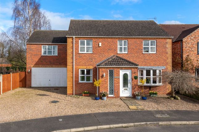 Thumbnail Detached house for sale in The Sidings, Ruskington, Sleaford, Lincolnshire