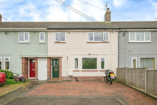 Thumbnail Terraced house for sale in Woodhall Close, Sudbury, Suffolk