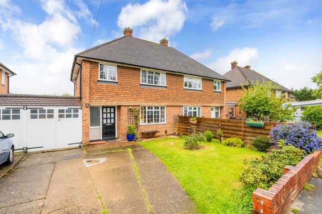 Thumbnail Semi-detached house to rent in Gibraltar Crescent, Ewell, Epsom