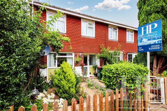Thumbnail Terraced house for sale in Mendip Walk, Crawley