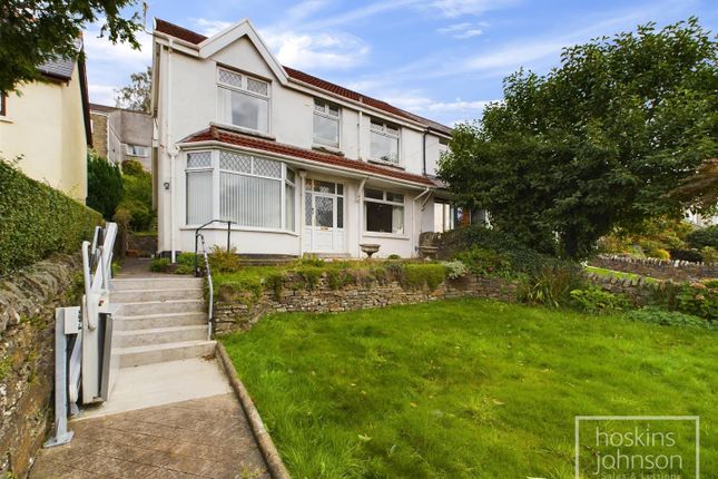 Semi-detached house for sale in Pencoed Avenue, The Common, Pontypridd