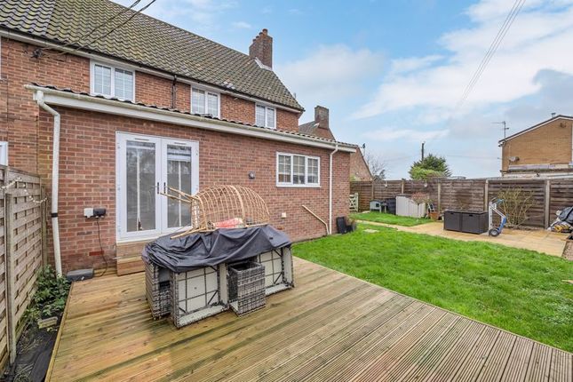 Semi-detached house for sale in Church Close, Rede, Bury St. Edmunds