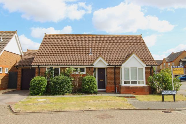 Thumbnail Detached bungalow for sale in Merlin Drive, Sandy