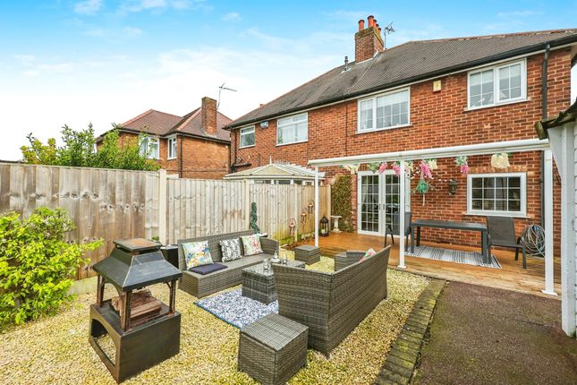 Semi-detached house for sale in Broxtowe Drive, Hucknall, Nottingham