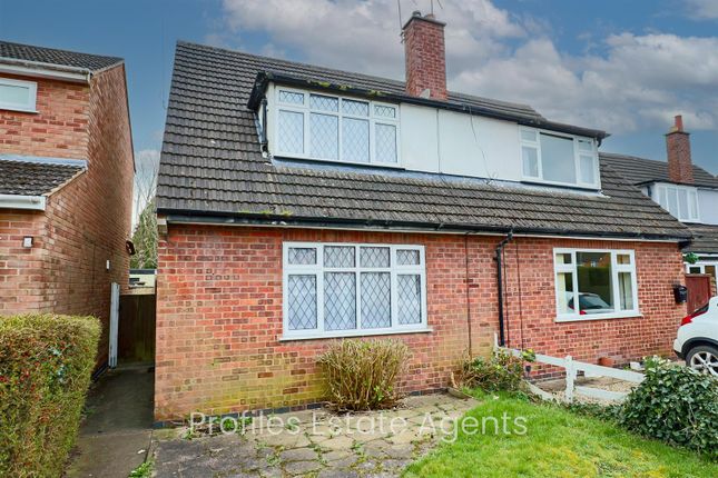Semi-detached house for sale in Mayfield Way, Barwell, Leicester
