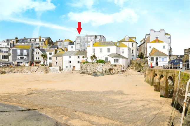 Thumbnail Flat for sale in Sunnyside, Back Road East, St. Ives, Cornwall