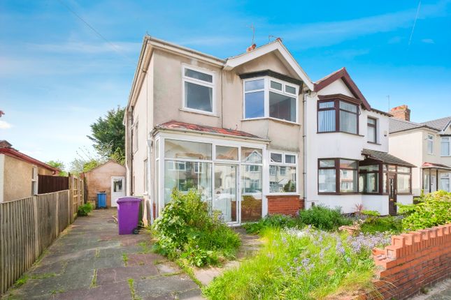 Semi-detached house for sale in Larkfield Road, Liverpool