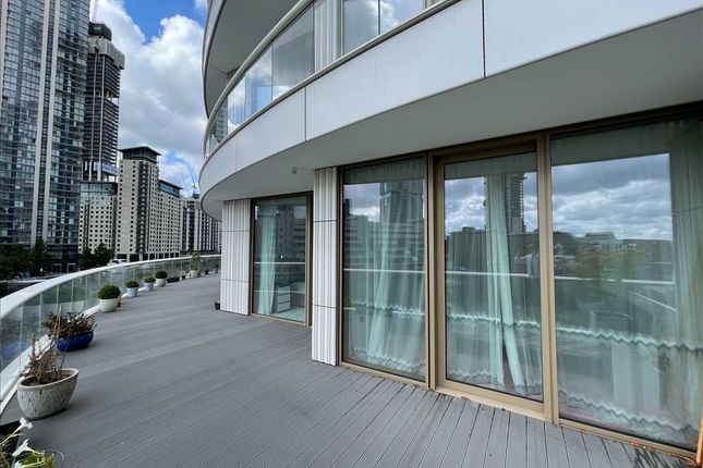 Thumbnail Flat to rent in One Park Drive, Wood Wharf, London
