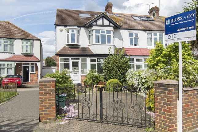 Semi-detached house to rent in Crossway, London