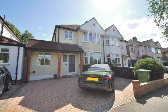 Thumbnail Semi-detached house for sale in Somerset Avenue, Chessington