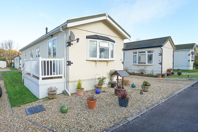 Thumbnail Mobile/park home for sale in Grange Road, Uphill, Weston-Super-Mare