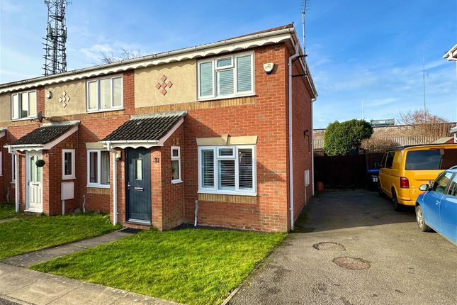 Thumbnail End terrace house for sale in Curlbrook Close, Northampton