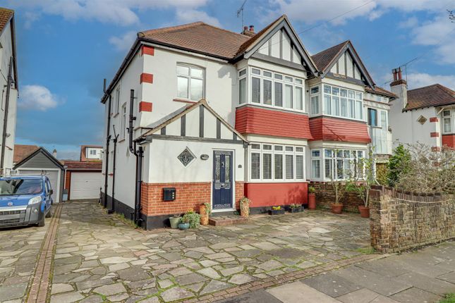 Thumbnail Semi-detached house for sale in St. Davids Drive, Leigh-On-Sea