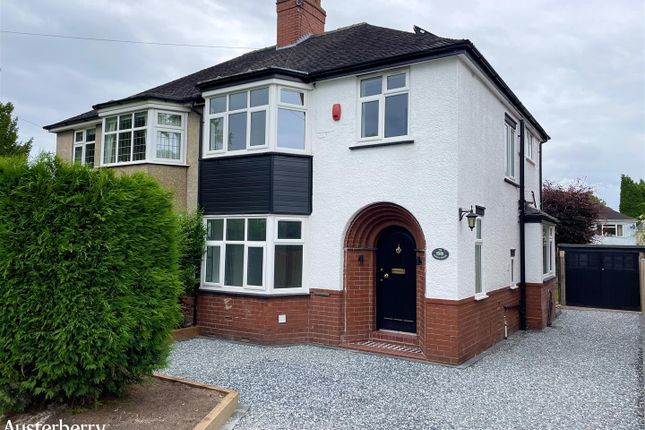 Thumbnail Semi-detached house for sale in Hassam Parade, Wolstanton, Staffordshire